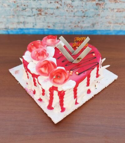 Blossom Heart Cake