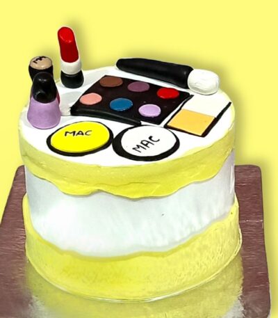 Makeup theme Cake