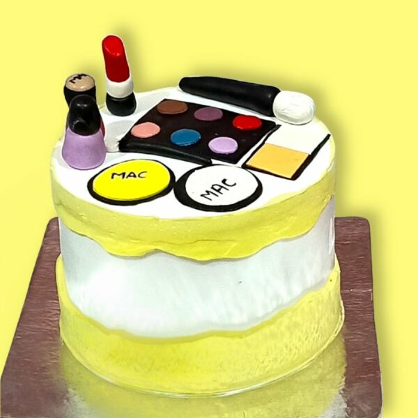 Makeup theme Cake