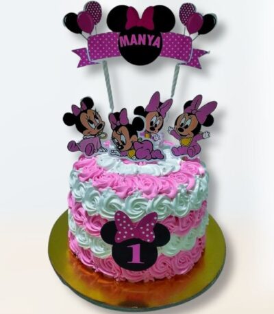 Minnie Mouse birthday Cake