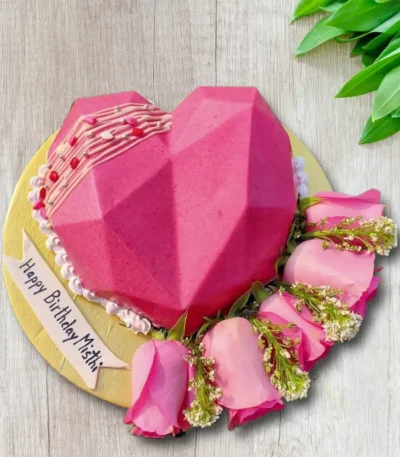 Pink Pinata Cake