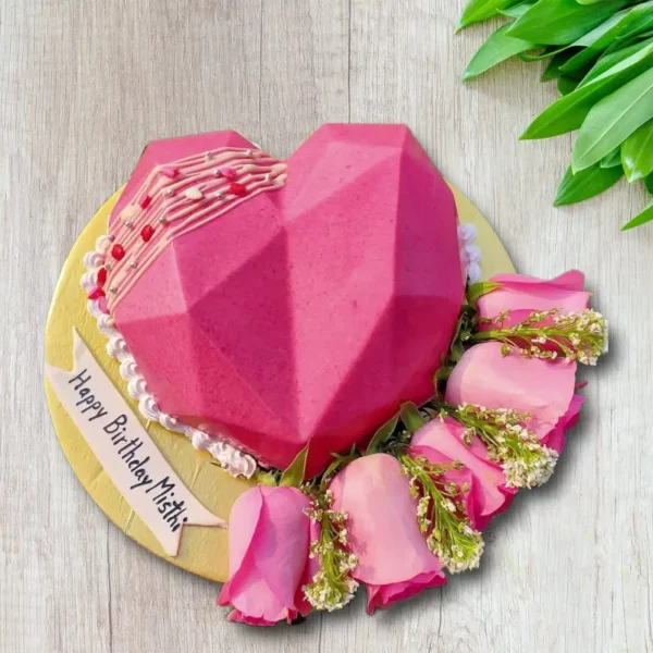 Pink Pinata Cake