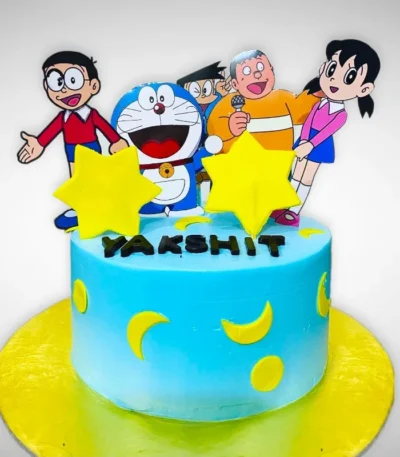 Doraemon Birthday Cake