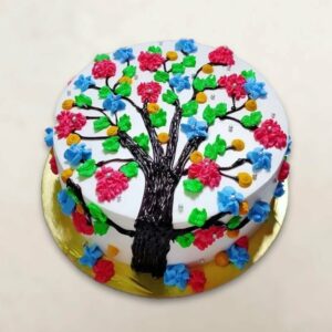 Tree Theme Cake