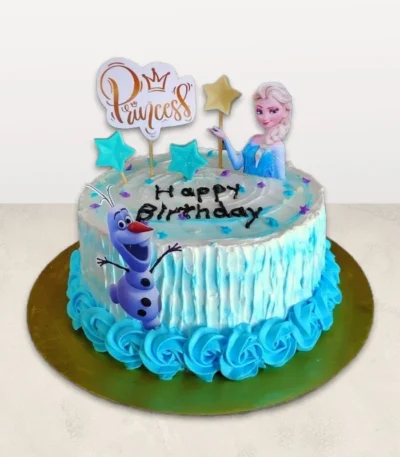 Frozen Theme Cake