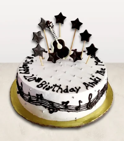 Music theme cake