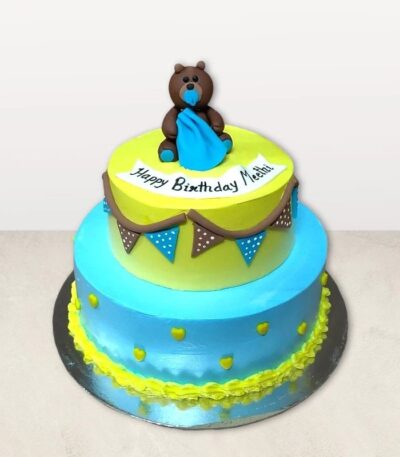 Teddy Theme Cake