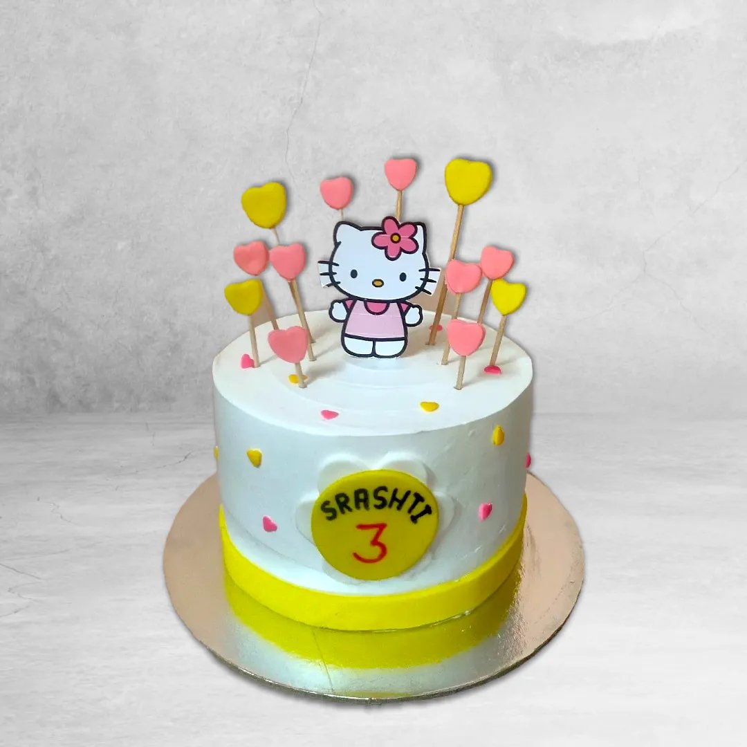 Vanilla Round Hello Kitty Cake, Packaging Size: Packed, Weight: 500 Grams  at Rs 650/kg in Chennai