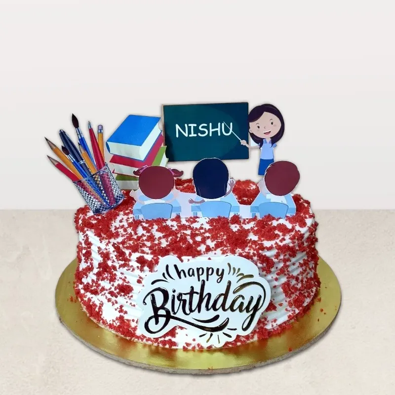 Teacher Theme Cake