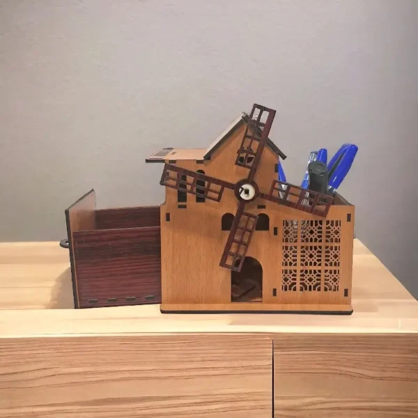 Windmill Desk Organizer