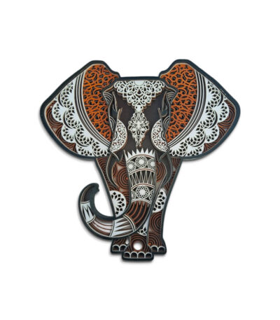 Elephant Multilayer Mandala