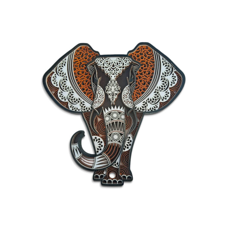 Elephant Multilayer Mandala